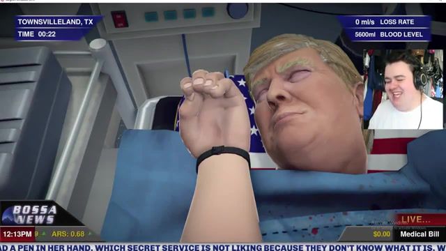 Hello Donald, i'm a hand, and i'm going to fix you, Daz Games, Donald Trump, Surgeon Simulator, Gaming