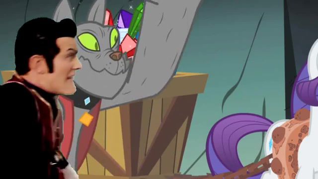 Do Not Let Your Kids Watch It. Friendship Is Magic. Fim. My Little Pony. Dont Let Your Kids Watch This. Do Not Let Your Kids Watch It. Cartoons. Hybrids. Mashup. Rover. Rarity. Mlp. Chromakey. Green Screen. Chroma Key. Greenscreen. Lazytown. Robbie Rotten.