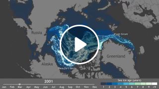 Arctic ice age, in 10 sec