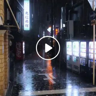Rain in Osaka