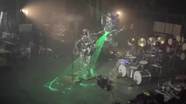 Cyber Rock Robot Music Band. Robots. Z Machines. Compressorhead. Music. Bands. Live Performance. Concert Band. Robot Musicians. Science Technology.