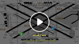 Delta and Southwest VERY CLOSE CALL on takeoff