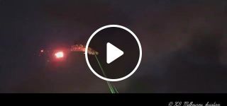 Plane shooting lasers at the crowd friday fireworks display avalon airshow
