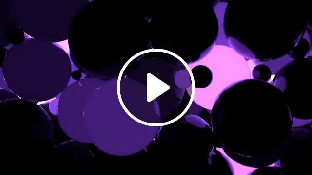 Purple spheres, black, purple, 3d, motion graphic, motion, motion graphics, cinema 4d, art, art design. #0