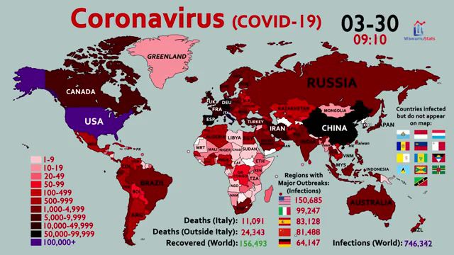 World Map Timelapse Of The Coronavirus January 20 To April 1. Corona Virus. Coronavirus. Ncov. Wuhan China. Wuhan Virus. Truth About Corona Virus. How To Protect Yourself From The Corona Virus. China Virus. What Is A Coronavirus. Symptoms Of Coronavirus. Treatment Coronavirus. Coronavirus Update. Coronavirus What We Know Now. Who Global Emergency. Wawamustats. Stats. Data Visualization. Reigarw. Sars. Science Technology.
