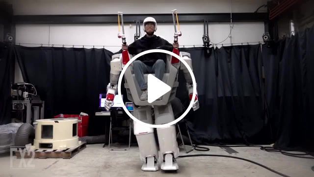 Fx 2 the giant human riding robot, robot, humanoid, kaist, biped robot, science technology. #0