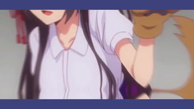 Roses with dog - Video & GIFs | anime,shy tan,n cr,if you're cute,will you like it even if it's a pervert