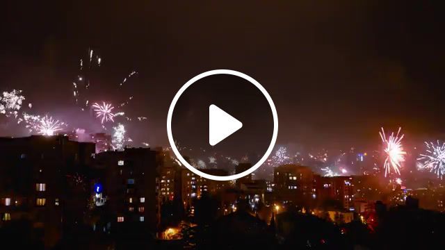 New year, new year, fireworks, city, tbilisi, commieblock, fever the ghost source, appareo, nature travel. #0