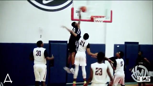 Dennis smith posterizes defender at nike eybl crazy dunk, basketball, byasap, dunk, btudio, nba, sports.