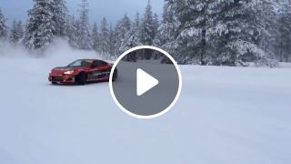 Toyota GT 86 1000 hp Snow Drifting