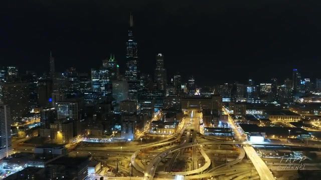 Chicago Midnight Drive, Chicago Night Drone, Chicago 4k, Cityscape, Big City Night Footage, Chicago On Air, Chicago Aerial View, Downtown Chicago, Chicago Drone View, Downtown Drone, Skyscrapers, Chicago Drone, City Architecture, Chicago, West One Music Midnight Drive, Nature Travel