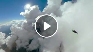 GoPro Awards Epic Cloud Cave Wingsuit in Fusion Overcapture
