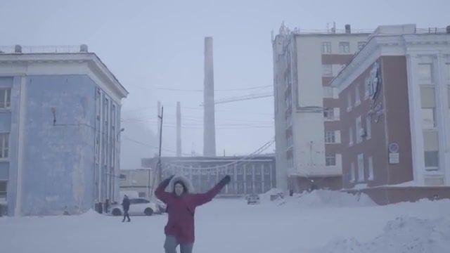 Take On Me To Norilsk - Video & GIFs | ruslan,usachev,usachevshow,time to go,bad takes,norilsk,show time to go,kshishtovsky mikhail,travel,vlog usacheva,take on me,meme,russia,cold,snow,dance,30,nature travel