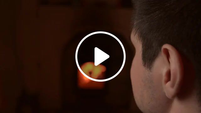 Happiness is like fire firewood is needed, live, fireplace, cinemagraph, cinemagraphs, nature travel. #0