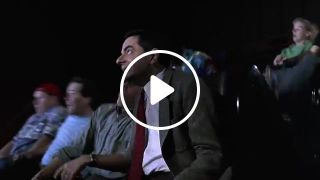 Mr. Bean in virtual Rollercoaster