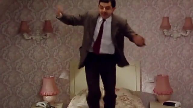Party, trailer battle, music, hotel, mr bean, cinema, movie, film, the divorce party, comedy, mister bean, bed, rowan atkinson, party, dance, crab rave, mrbean, mr bean in room 426, mashup.