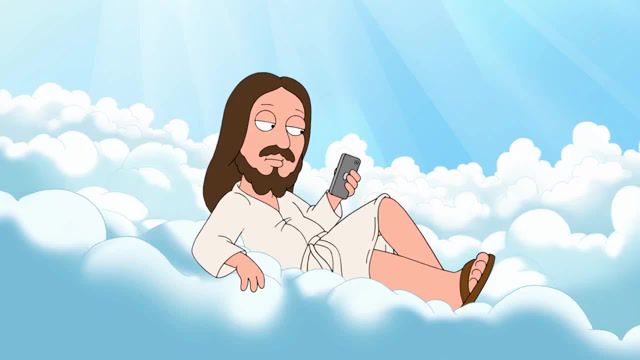 Thnks Jesus, Eddie Murphy, Comedy, Funny, Family Guy, Jesus, Cartoon, Animation, Mashups, Mashup