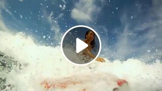 GoPro HD Dreams with Kelia Moniz Roxy Wahine Clic surf