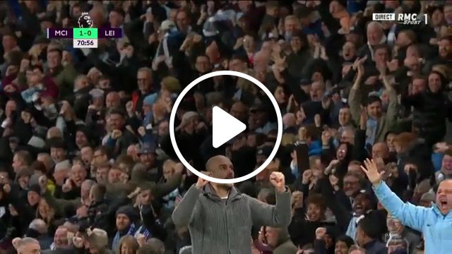 The title winning goal from vinny kompany, manchester city vs leicester city 1 0, manchester city vs leicester city, leicester city, manchester city, kompany, ag uero, pep, guardiola, leicester, rodgers, liverpool, kompany vinny, goal, premier, league, city, manchester, sports. #1