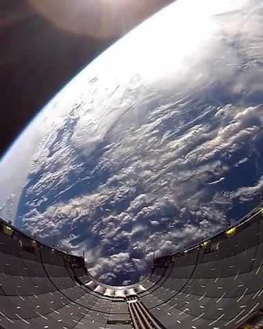 Incredible views of Earth from a GoPro inside a fairing from a rocket Falcon 9, Gopro, Cosmos, Spacex, Falcon 9, Home, Omg, Wtf, Wow, Science Technology