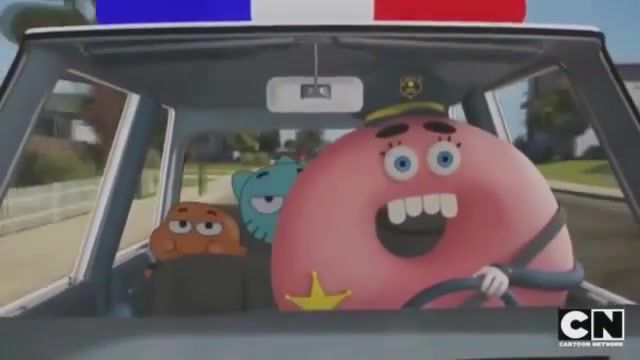Sound of da police - Video & GIFs | funny,police,soros,gumball,cartoons