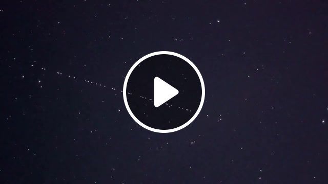 Spacex starlink satellite train, a7s, starlink 3, imx385, f1 0, allsky, spacex, science technology. #0