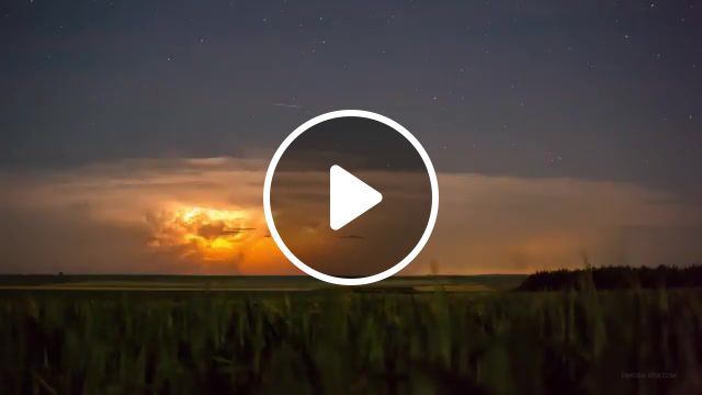 Field of view 4k uhd timelapse, wyoming, supercell, milky way, storms, south dakota, timelapse, nature travel. #0