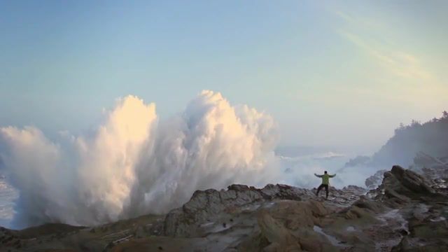 Surf wave, nature travel.