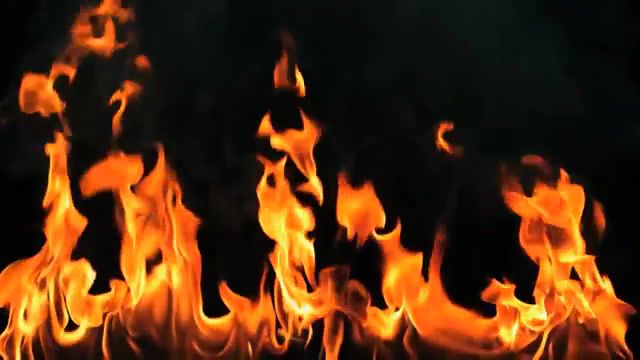 Fire background without sound, nature travel.