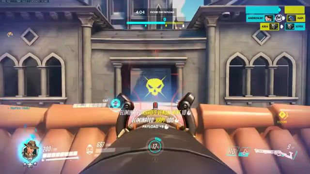 The life of a ashe player, ashe overwatch, ashe, overwatch, ashe gameplay, andrewjrt, overwatch funny, gaming.