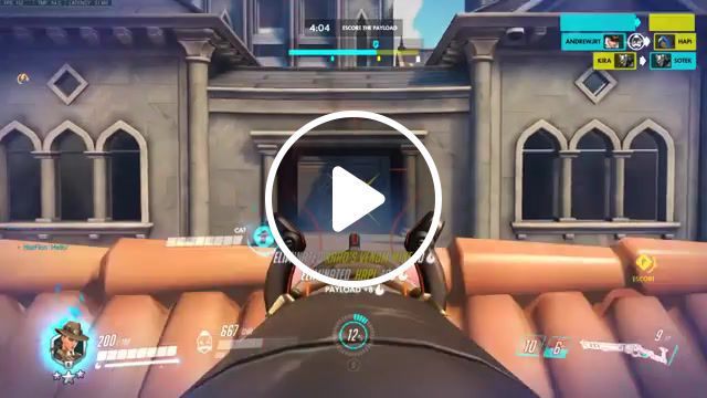 The life of a ashe player, ashe overwatch, ashe, overwatch, ashe gameplay, andrewjrt, overwatch funny, gaming. #0