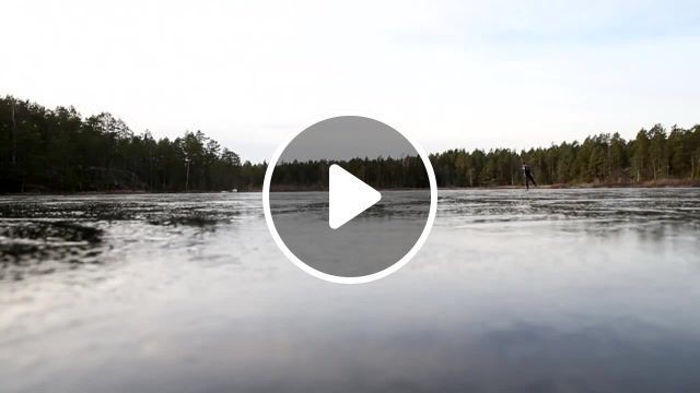 The sound of ice henrik trygg, ice, ice skating, sweden, outdoor, winter, premi ar, activities, sport, drone, lake, nature travel. #0