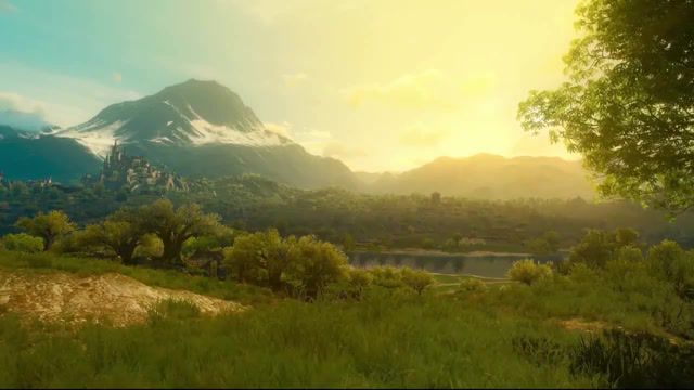 Toussaint Time to Say Goodbye live wallpaper, Live Wallpaper, Toussaint, Witcher 3, Witcher 3 Wild Hunt, Soundtrack, Music, Landscape, Blood And Wine, Witcher, Geralt, Nature Travel