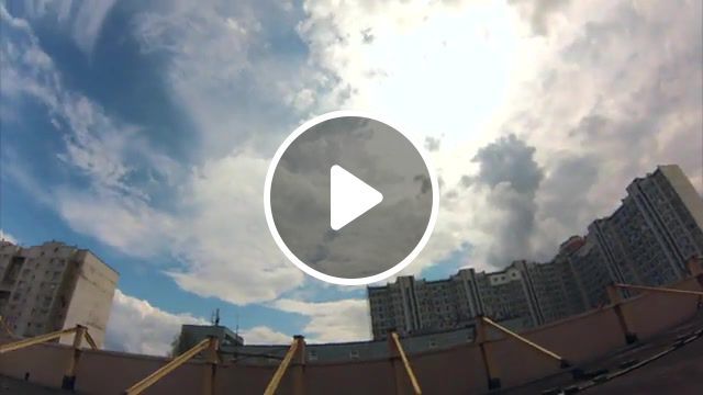 You can look at the clouds always, nature, clouds, city, live, krosia slight days, gopro, go pro, empty roof, around nobody, synthwave, 360, nature travel. #0