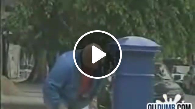 Mailbox prank fail, fail, mailbox, weapon, gun, post, cars, auto technique. #0