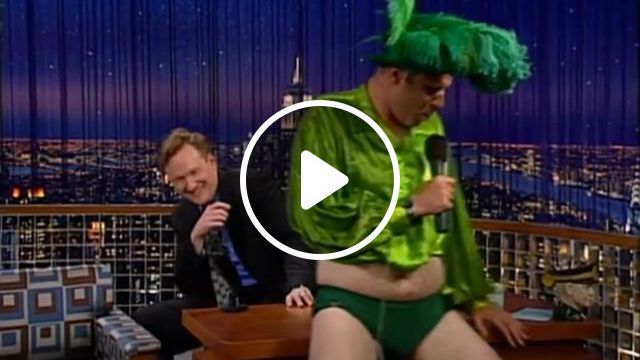 Late Night With, Conan, O'brien, Nbc, Hd, Hq, Comedy, Sketch, Celebrity, Will Ferrell, Leprechaun, Conan Clic, Best Of, Official, Birthday, Conan O'brien. #0