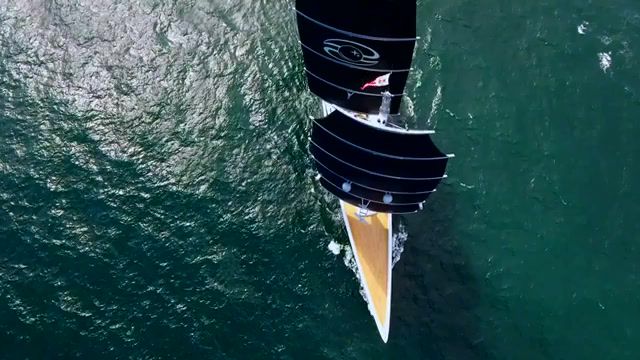 Black pearl - Video & GIFs | black pearl,sailing,oceanco,yacht,super boat,science technology