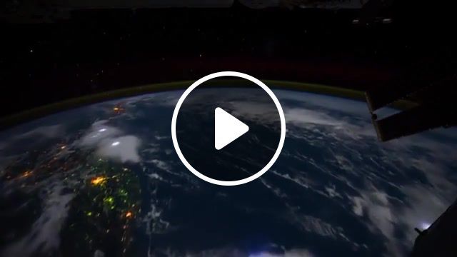 Earth, iss, from, seen, as, earth, of, footage, lapse, time, night, the, in, alone, all, science technology. #0