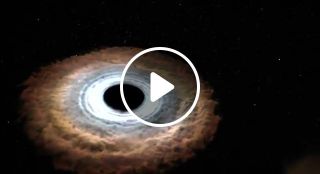 NASA Mive Black Hole Shreds Ping Star