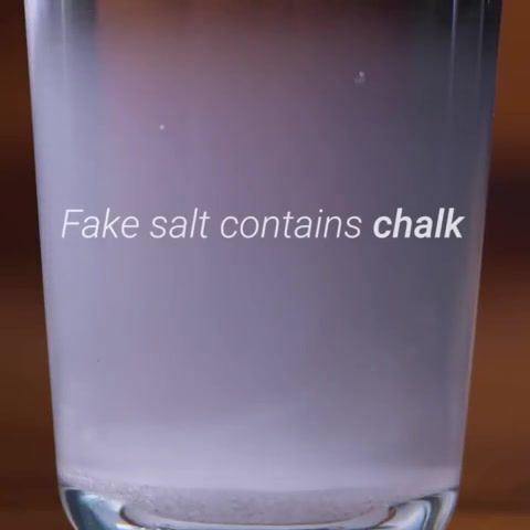 Salt Fake vs. Real, Food, Cheese, Fake, Real, How To, Chemicals, Eat, Eating, Burger, Cooking, Quality, Quality Control, Watch It, Detergent, Salt, Water, Music Dj Filek Song, Science Technology