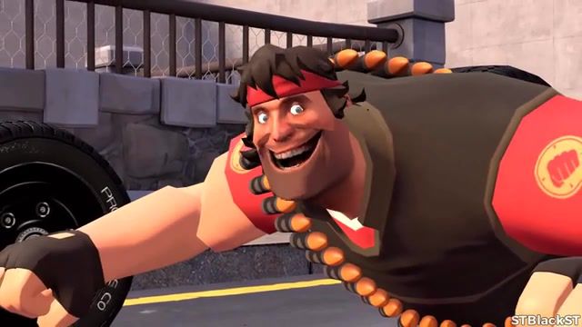 Heavy is CAR, Team Fortress 2, Tf2, Animation, Comedy, Funny, Dance, Garry's Mod, Gmod, Soldier, Heavy, Demoman, Medic, Merasmus, Scout, Engineer, Pyro, Stblackst, Valve, Game, Steam, Science Technology