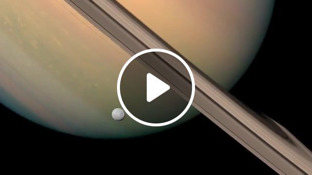 Saturn cini, saturn, cini, outside in, animation, real photographs, science technology. #0