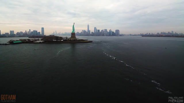Manhattan, new york sea to city, aerial, phfx, monstro, 8k, 8k vv, red, 12k, shotover, hammerhead, manhattan, new york, gotham, city, life, freedom, usa, wow, omg, wtf, traveler, batman, nature travel.