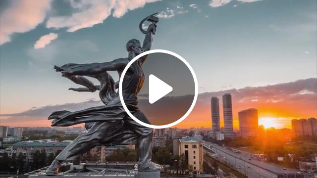 Moscow, russia, moscow, aerial, russia, stock footage, raw, timelab, timelabpro. #1