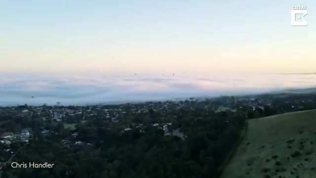 Sea of Fog, Shots By Chris Handler, Drone, Fog, Clouds, Sea, Beautiful Japanese Song, Nature Travel