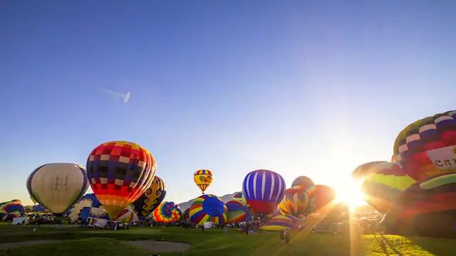 Everything you do is a balloon, Sunrise, Timelapse, Balloons, Hot Air Balloon, Balloon, Nature Travel