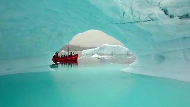 Red. Greenland. Stefan Forster. Gr Onland. Aerial. Iceberg. Northpole. Cinematic. Adi Goldstein. Photocube. Scoresby Sund. Ilulissat. Nuuk. Ice. Climachange. Nature Travel.