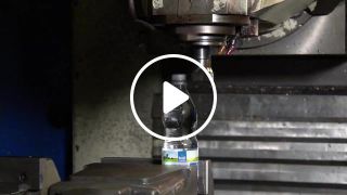 Bottle Cap Challenge with CNC Milling Machine