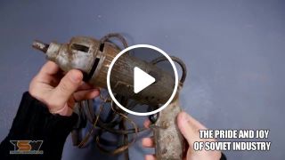 Old Soviet Drill Restoration