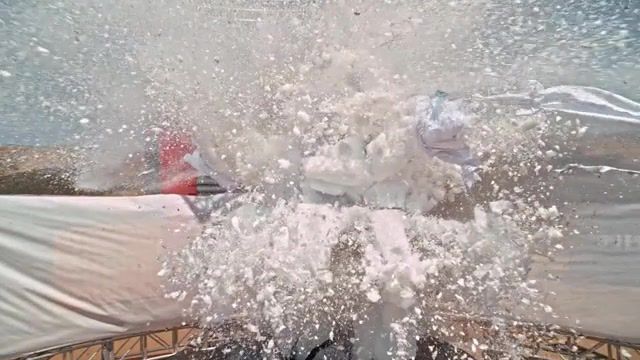 Ice statues, super slow show, slow motion, 4k, explosion, slow mo guys, tony hawk, kevin durant, gav and dan, science technology.